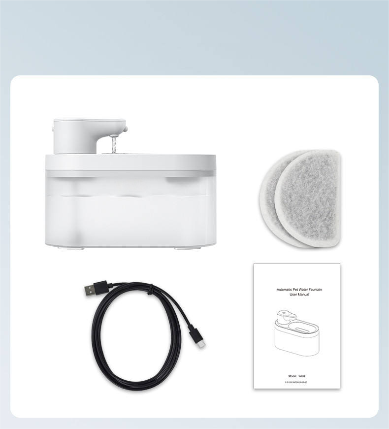 Hot Cat Dog Pet Water Fountains 2.5L