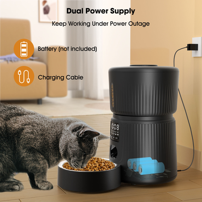 Smart Automatic Cat Dog Pet Feeder 3L