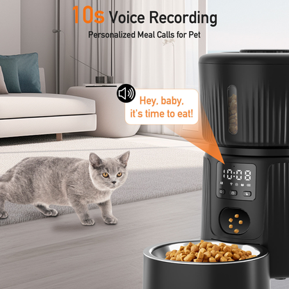 Smart Automatic Cat Dog Pet Feeder 3L APP Control