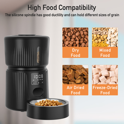 Smart Automatic Cat Dog Pet Feeder 3L APP Control