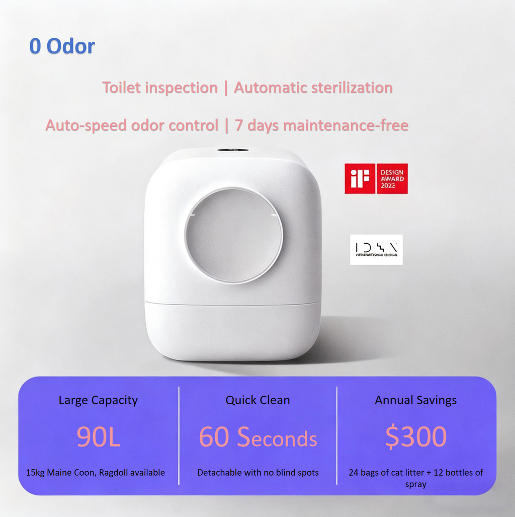 Semi-Automatic Cat Litter Box