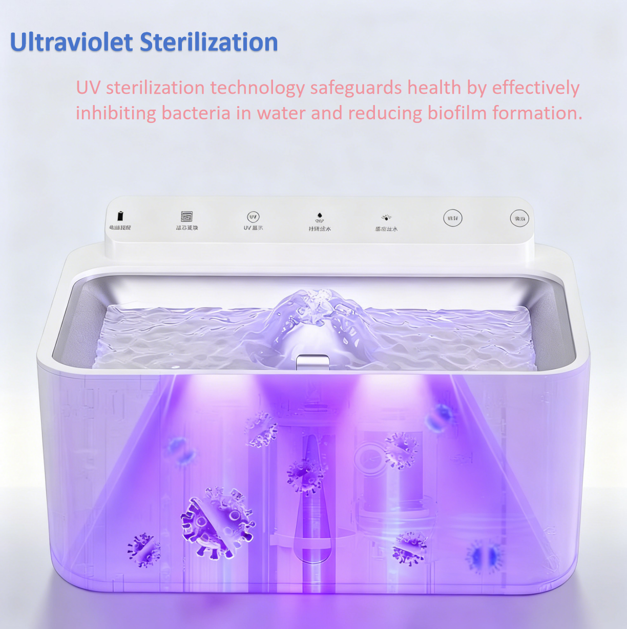 Pet Wireless Sensor Water Dispenser Version E