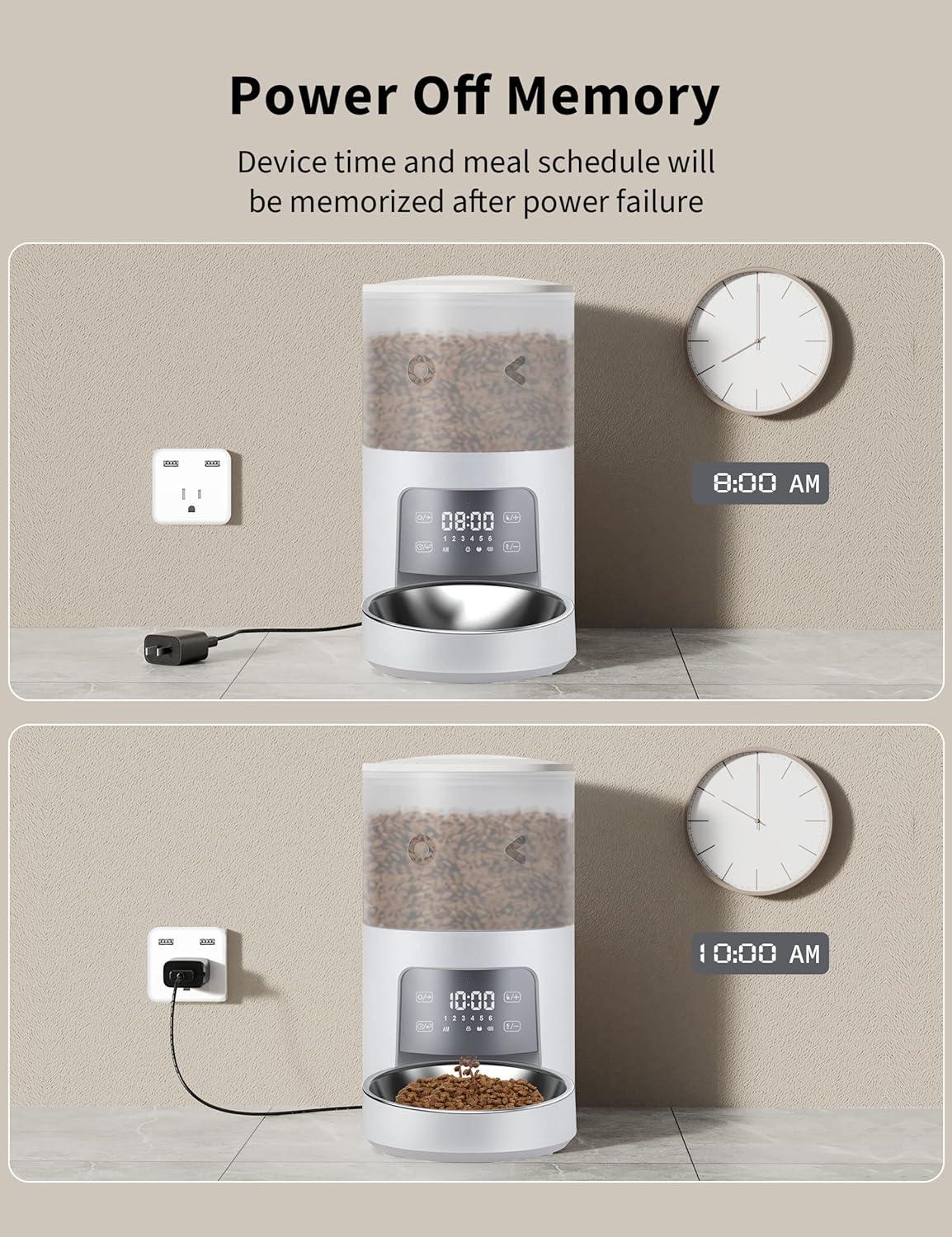 Hot Smart Automatic Cat Dog Pet Feeder 4L