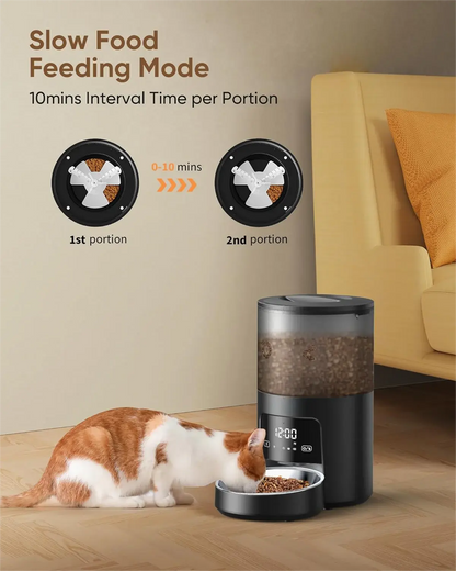 Hot Smart Automatic Cat Dog Pet Feeder 4L APP Control